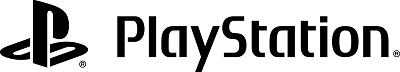 Logo playstation gray